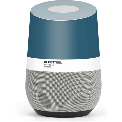 Bluesteel Color Palette Google Home Skin