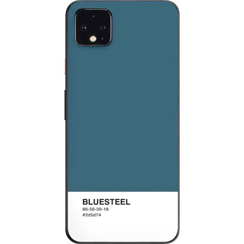 Bluesteel Color Palette Google Pixel 4 XL Skin
