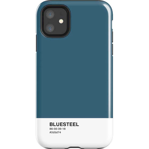 Bluesteel Color Palette iPhone 11 Impact Case