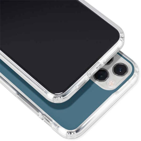 Bluesteel Color Palette iPhone 11 Pro Clear Case