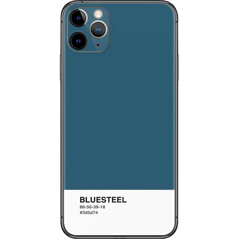 Bluesteel Color Palette iPhone 11 Pro Max Skin