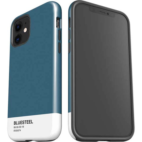 Bluesteel Color Palette iPhone 12 Impact Case