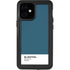 Bluesteel Color Palette iPhone 12 Mini Waterproof Case