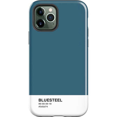 Bluesteel Color Palette iPhone 12 Pro Max Impact Case