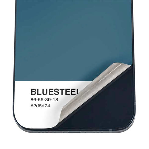 Bluesteel Color Palette iPhone 12 Skin