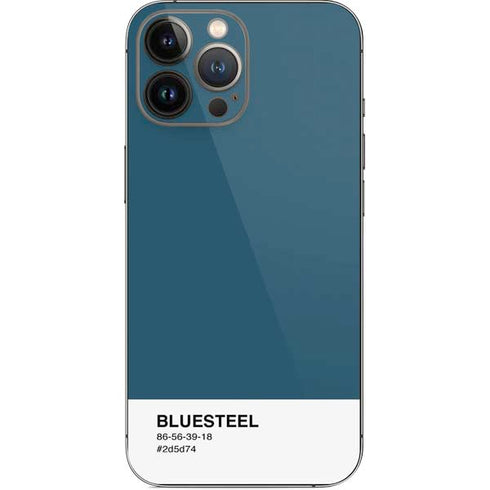 Bluesteel Color Palette iPhone 13 Pro Max Skin