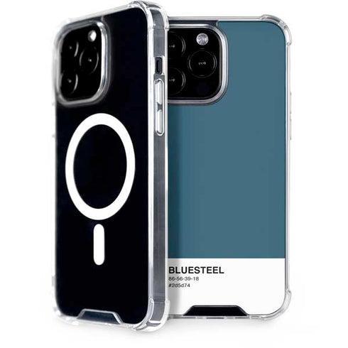 Bluesteel Color Palette iPhone 15 Pro Max MagSafe Case