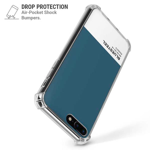 Bluesteel Color Palette iPhone 7/8 Plus Clear Case