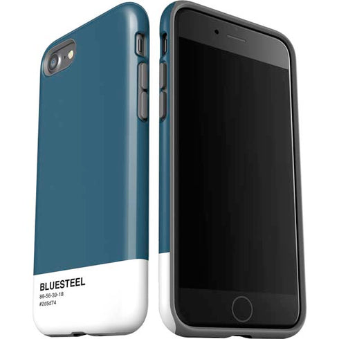 Bluesteel Color Palette iPhone SE (2nd & 3rd Gen) Pro Case