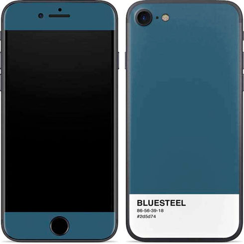 Bluesteel Color Palette iPhone SE (2nd & 3rd Gen) Skin
