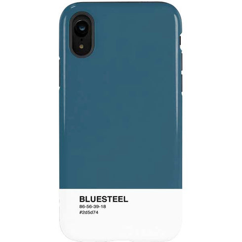 Bluesteel Color Palette iPhone XR Pro Case