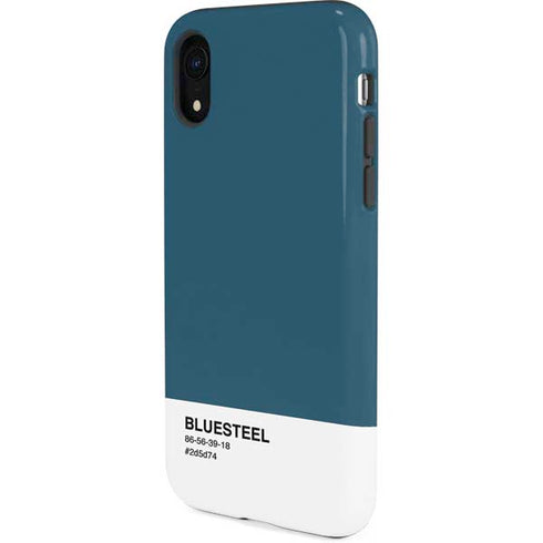 Bluesteel Color Palette iPhone XR Pro Case