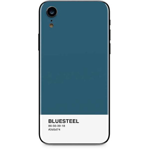 Bluesteel Color Palette iPhone XR Skin
