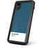 Bluesteel Color Palette iPhone XR Waterproof Case