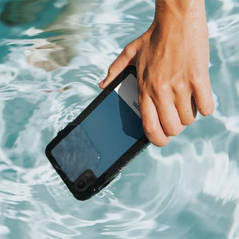 Bluesteel Color Palette iPhone XR Waterproof Case
