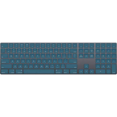 Bluesteel Color Palette Magic Keyboard with Numeric Keypad Skin