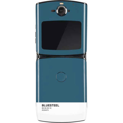 Bluesteel Color Palette Motorola RAZR Skin