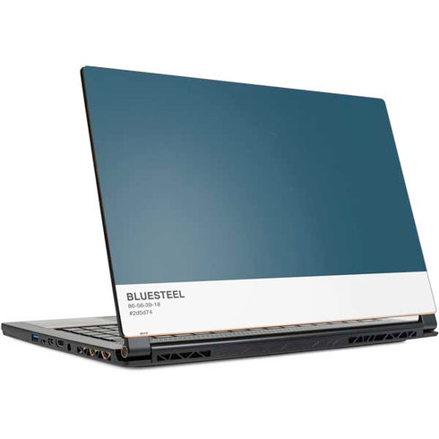 Bluesteel Color Palette MSI GS65 Stealth Laptop Skin