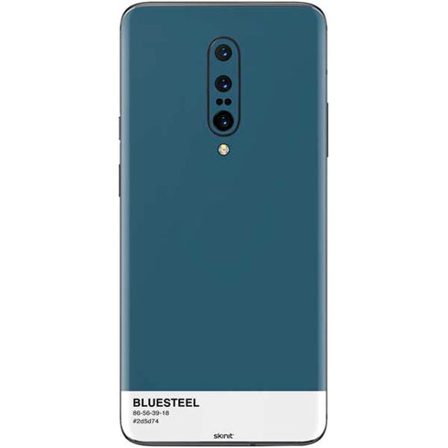 Bluesteel Color Palette OnePlus 7 Pro Skin
