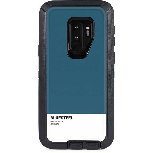 Bluesteel Color Palette Otterbox Defender Galaxy Skin