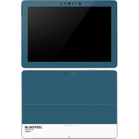 Bluesteel Color Palette Surface Go Skin