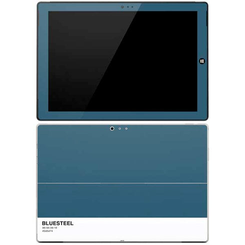 Bluesteel Color Palette Surface Pro 3 Skin