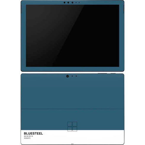 Bluesteel Color Palette Surface Pro 6 Skin