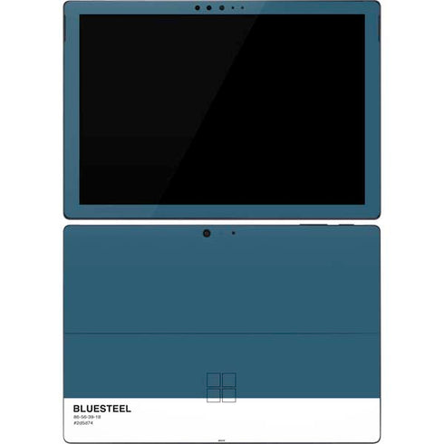 Bluesteel Color Palette Surface Pro 7 Skin