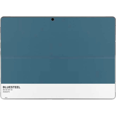 Bluesteel Color Palette Surface Pro 8 Skin