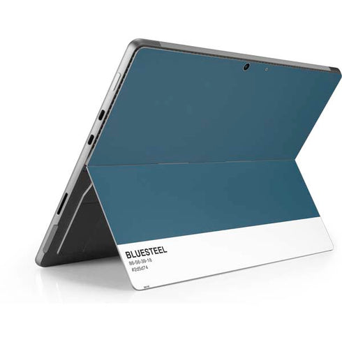 Bluesteel Color Palette Surface Pro 8 Skin