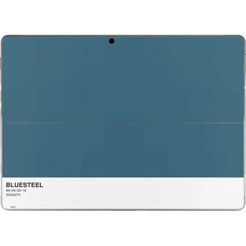 Bluesteel Color Palette Surface Pro 9 Skin