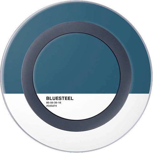 Bluesteel Color Palette Wireless Charger Skin