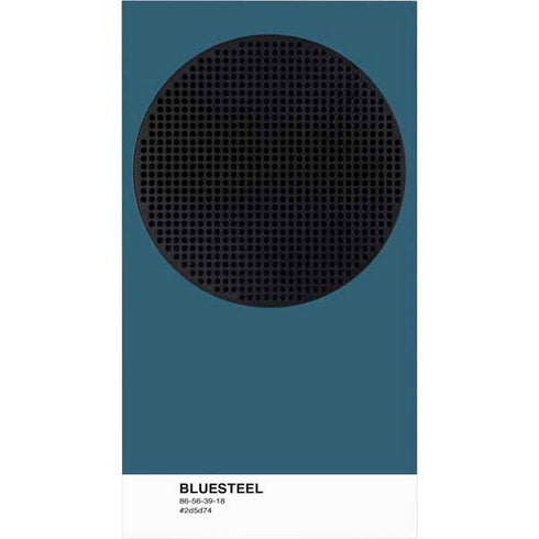Bluesteel Color Palette Xbox Series S Bundle Skin