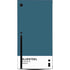 Bluesteel Color Palette Xbox Series X Console Skin
