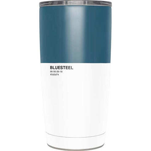 Bluesteel Color Palette Yeti 20oz Tumbler Skin
