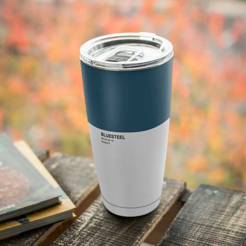 Bluesteel Color Palette Yeti 20oz Tumbler Skin