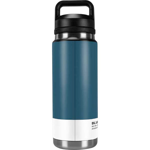 Bluesteel Color Palette YETI Rambler 26oz Bottle Skin