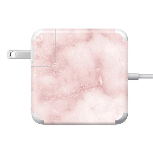 Blush Marble 85W Power Adapter (15 and 17 inch MacBook Pro Charger) Skin