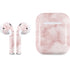 Blush Marble Apple AirPods 2 Skin