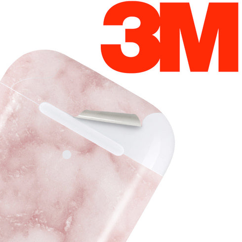 Blush Marble Apple AirPods 2 Skin
