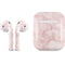Blush Marble Apple AirPods Skin