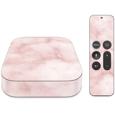 Blush Marble Apple TV Skin