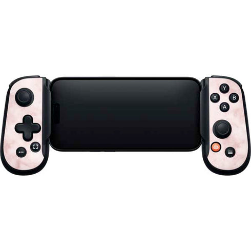 Blush Marble Backbone One for iPhone Game Controller Skin