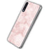 Blush Marble Galaxy A50 Clear Case