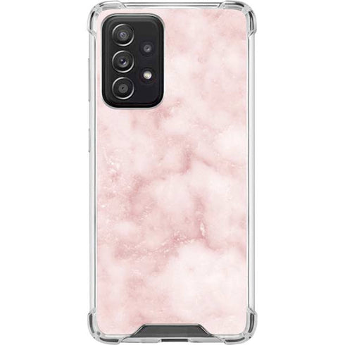 Blush Marble Galaxy A52 5G Clear Case