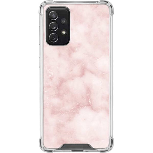 Blush Marble Galaxy A72 5G Clear Case