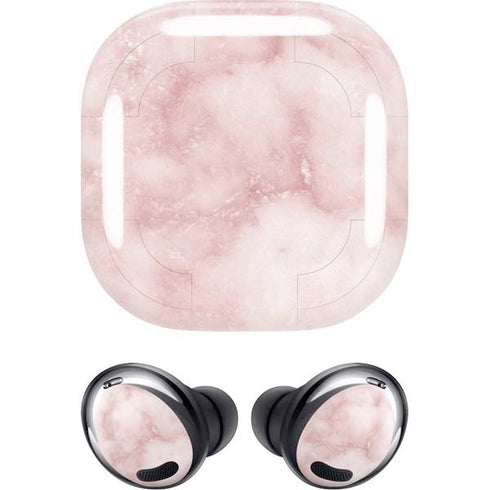 Blush Marble Galaxy Buds Pro Skin