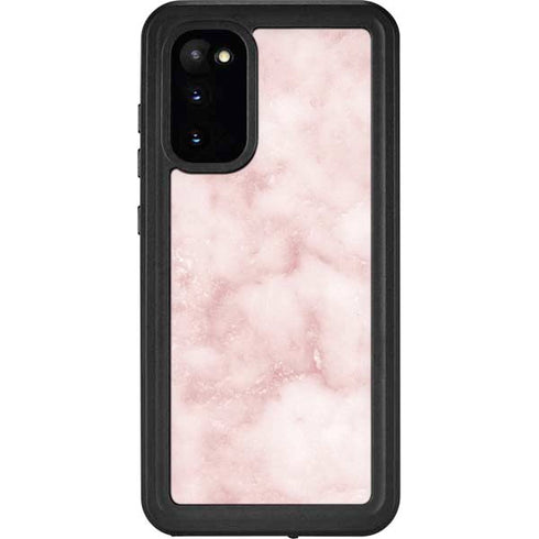 Blush Marble Galaxy S20 Waterproof Case