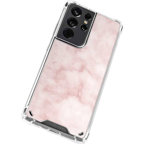 Blush Marble Galaxy S21 Ultra 5G Clear Case