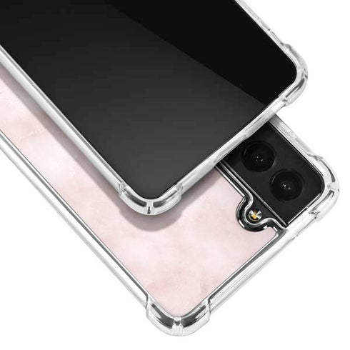 Blush Marble Galaxy S22 Plus Clear Case